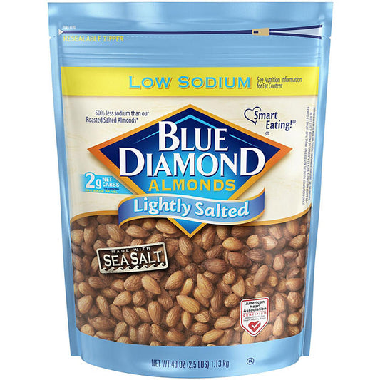 Blue Diamond Lightly Salted Whole Almonds (40 oz.)