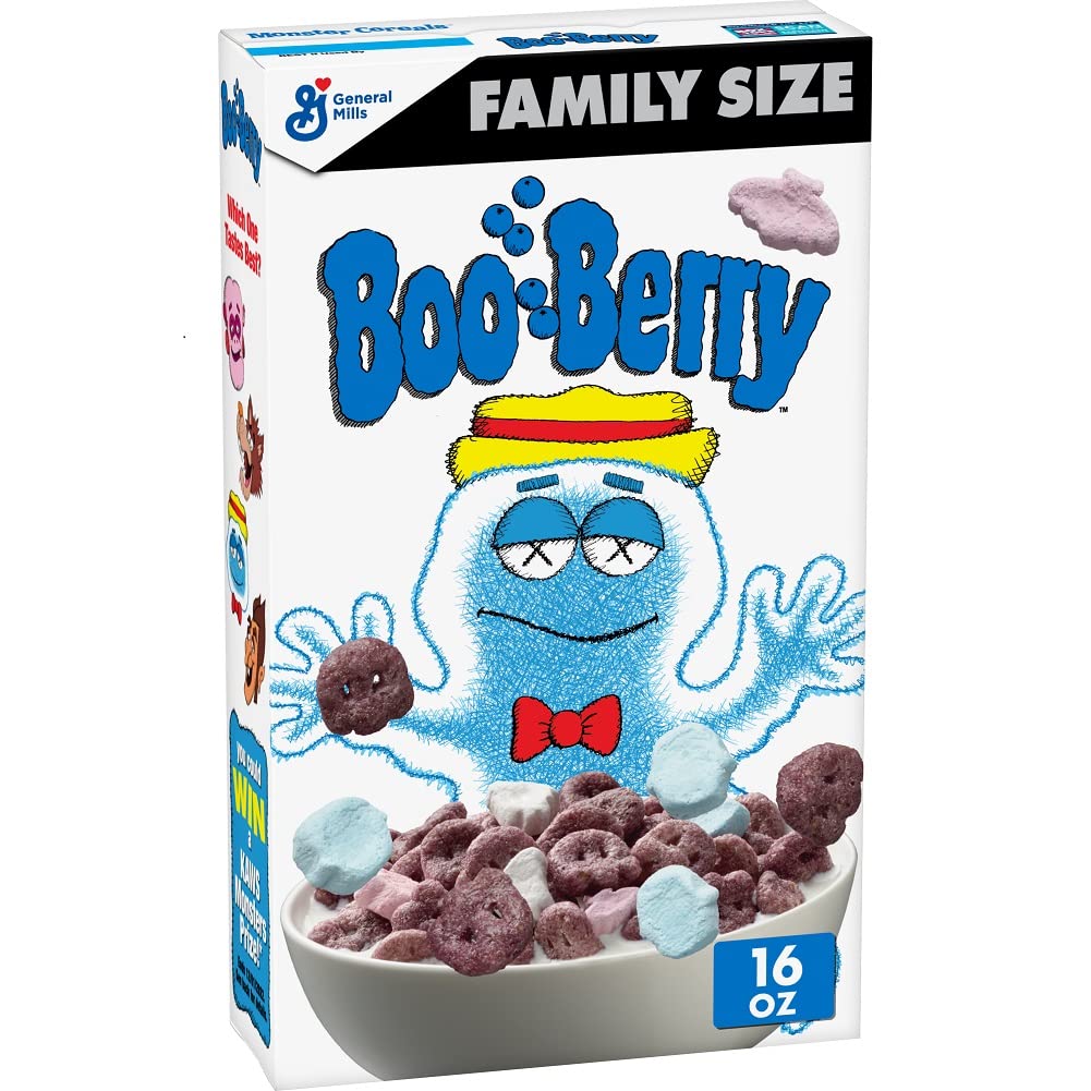 Boo Berry Breakfast Cereal, 16 oz Box Family Size -ZERO TAX FREE
