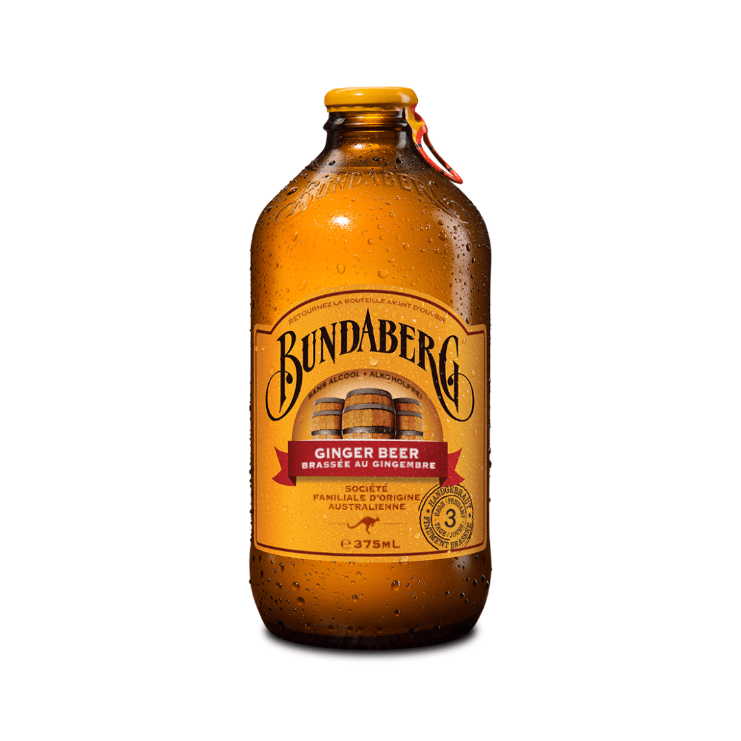Bundaberg Brewed Dark Ginger Beer Australian 24 Bottles x 375ml - Wholesale - OUT OF STOCK