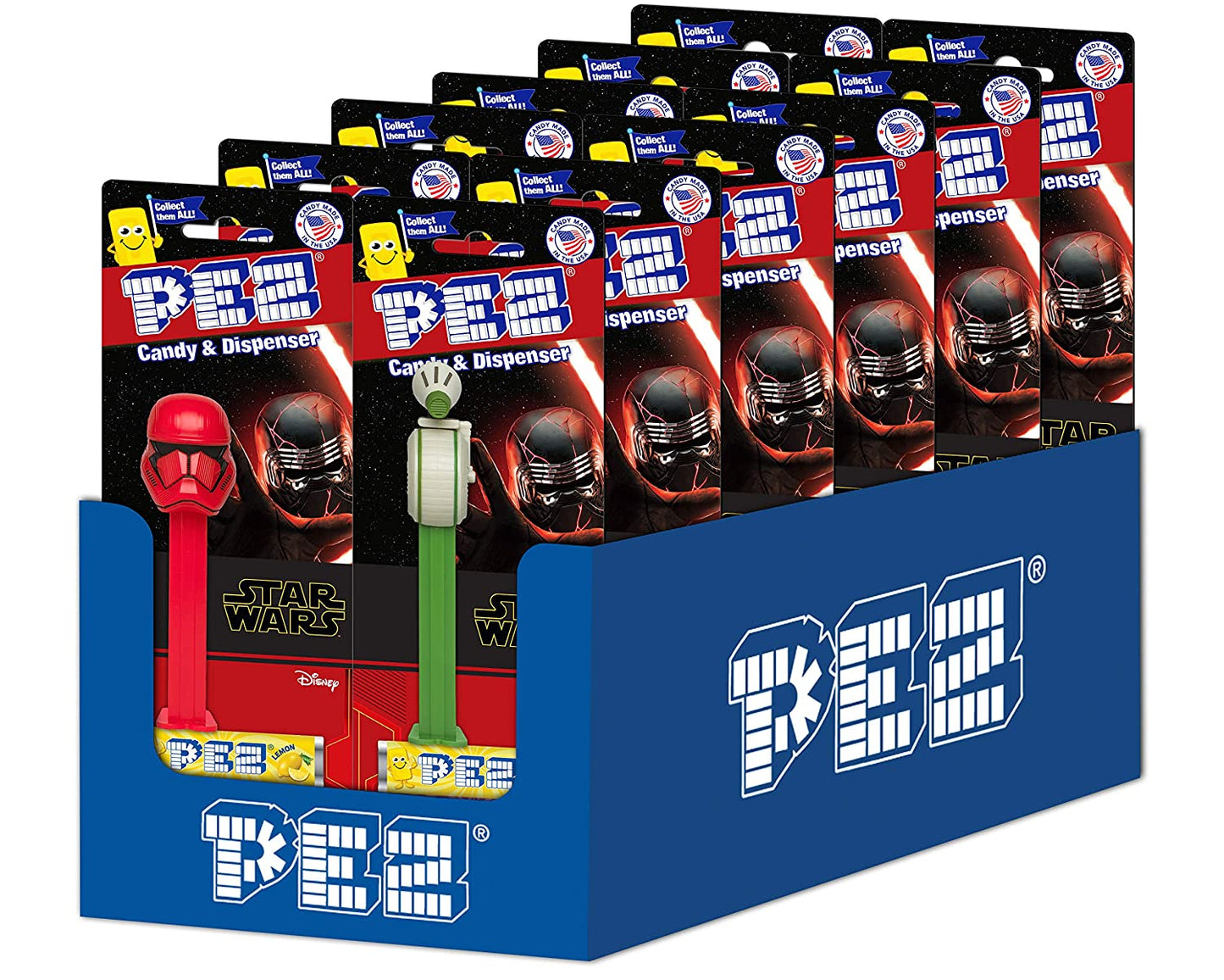 Candy Crate Star Wars Clone Wars Pez Dispensers (Pack of 12)