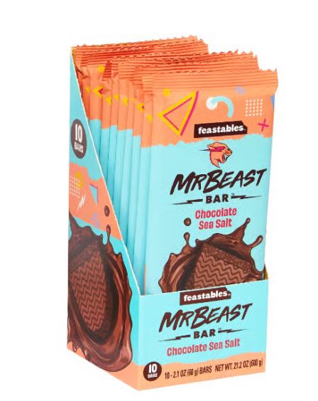 MR BEAST Feastables Chocolate Bar Canada - NEW ! EXCLUSIVE Flavours ! Christmas