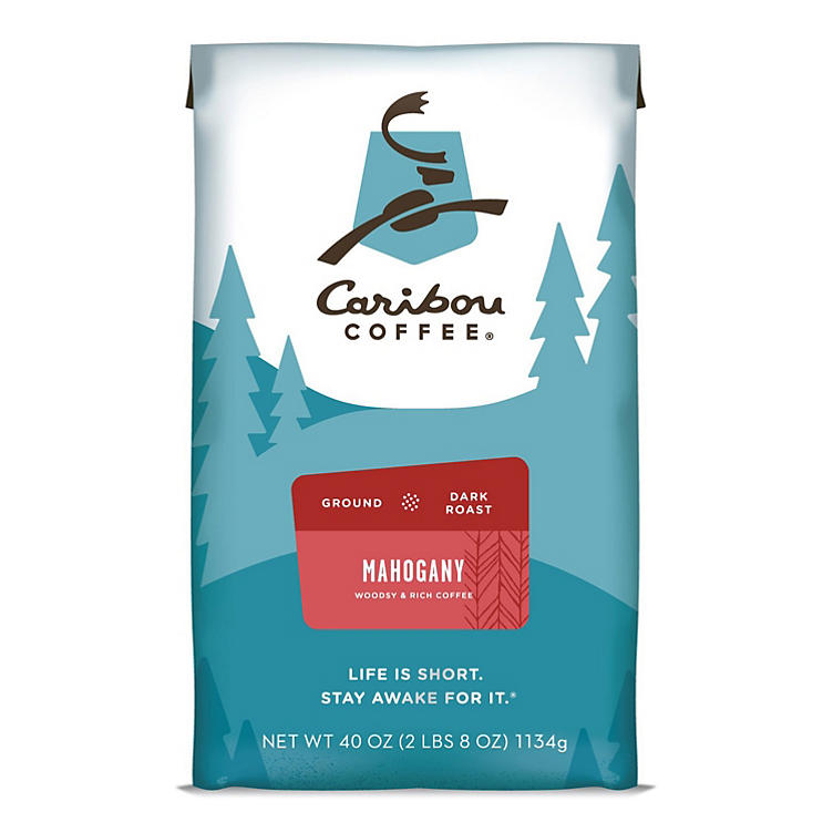 Caribou Ground Coffee, Mahogany (40 oz.)