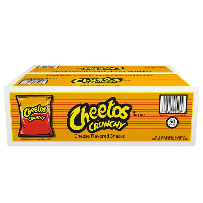 Cheetos Crunchy, Original, 1 oz, 50-count