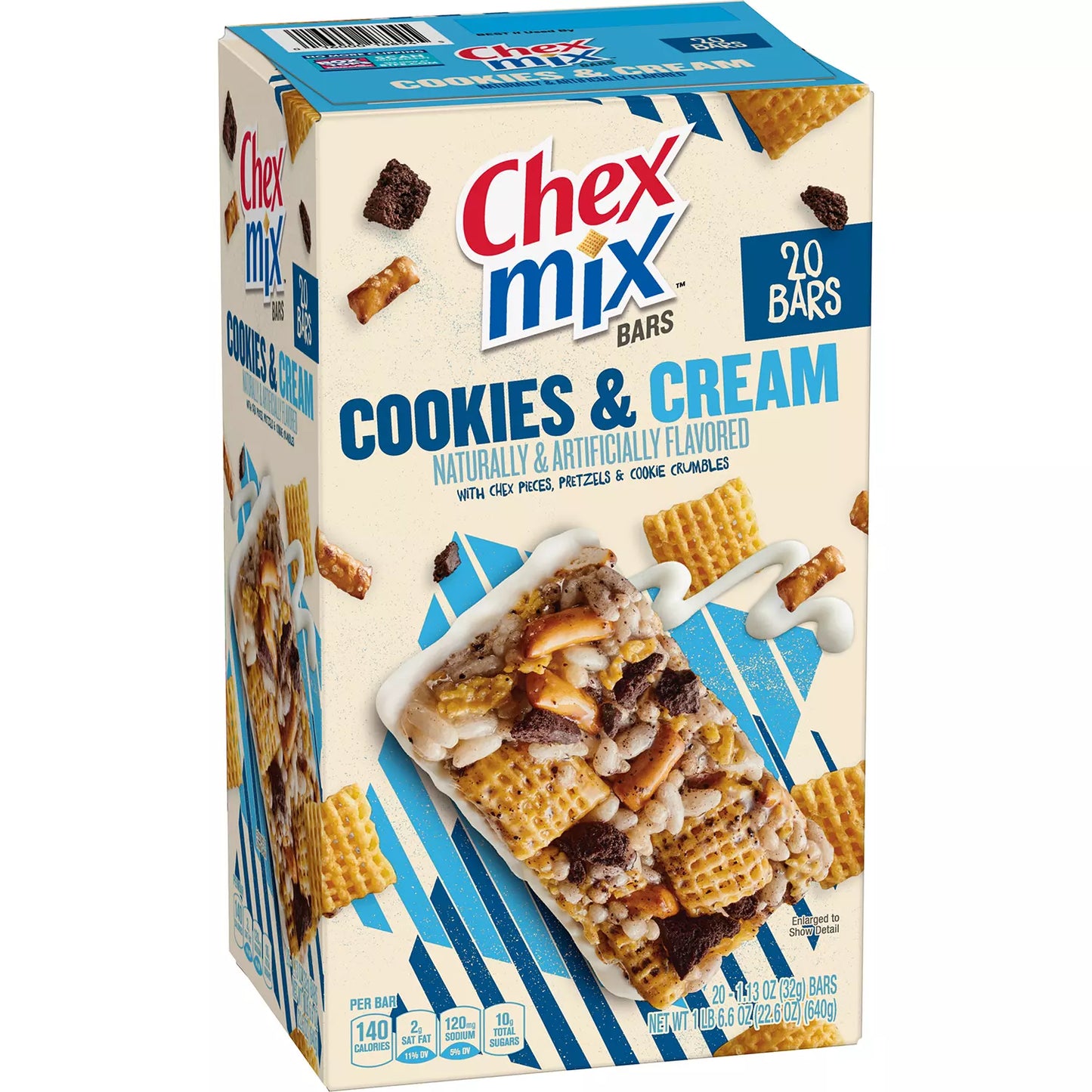 Chex Mix Bars, Cookies 'n Cream (20 ct.) - LIMITED EDITION