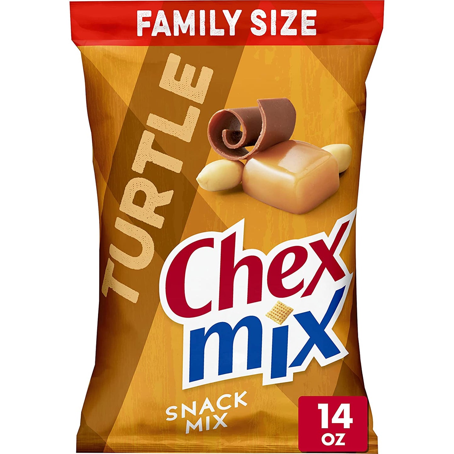Chex Mix Snack Mix, Indulgent Turtle, 14 oz. Bag