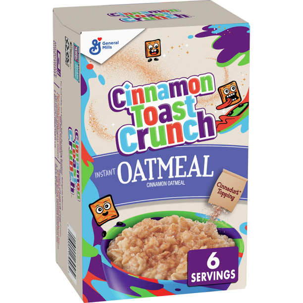Cinnamon Toast Crunch Instant Oatmeal
