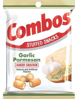 Combos Garlic Parmesan Baked Cracker 6.3 oz - DISCONTINUED - OOS