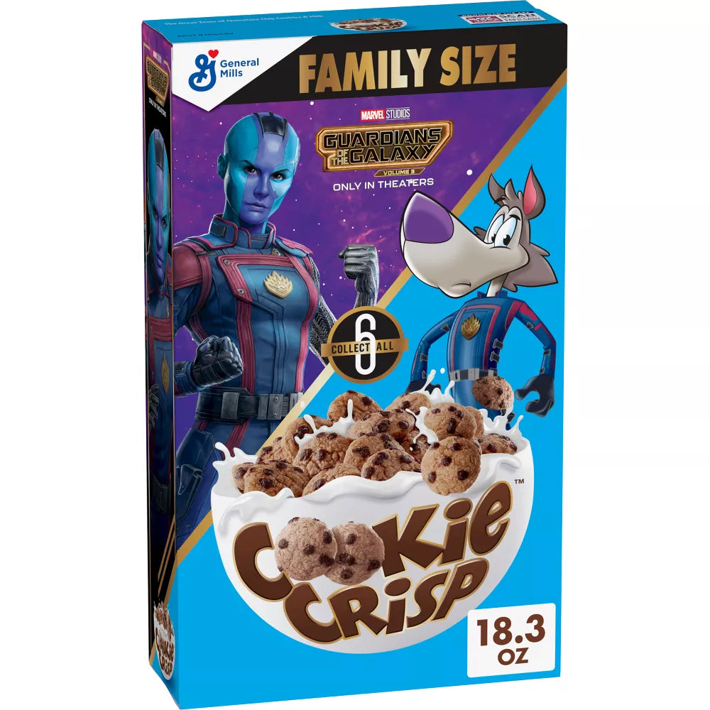 Cookie Crisp Cereal Family Size - 18.3oz - General Mills