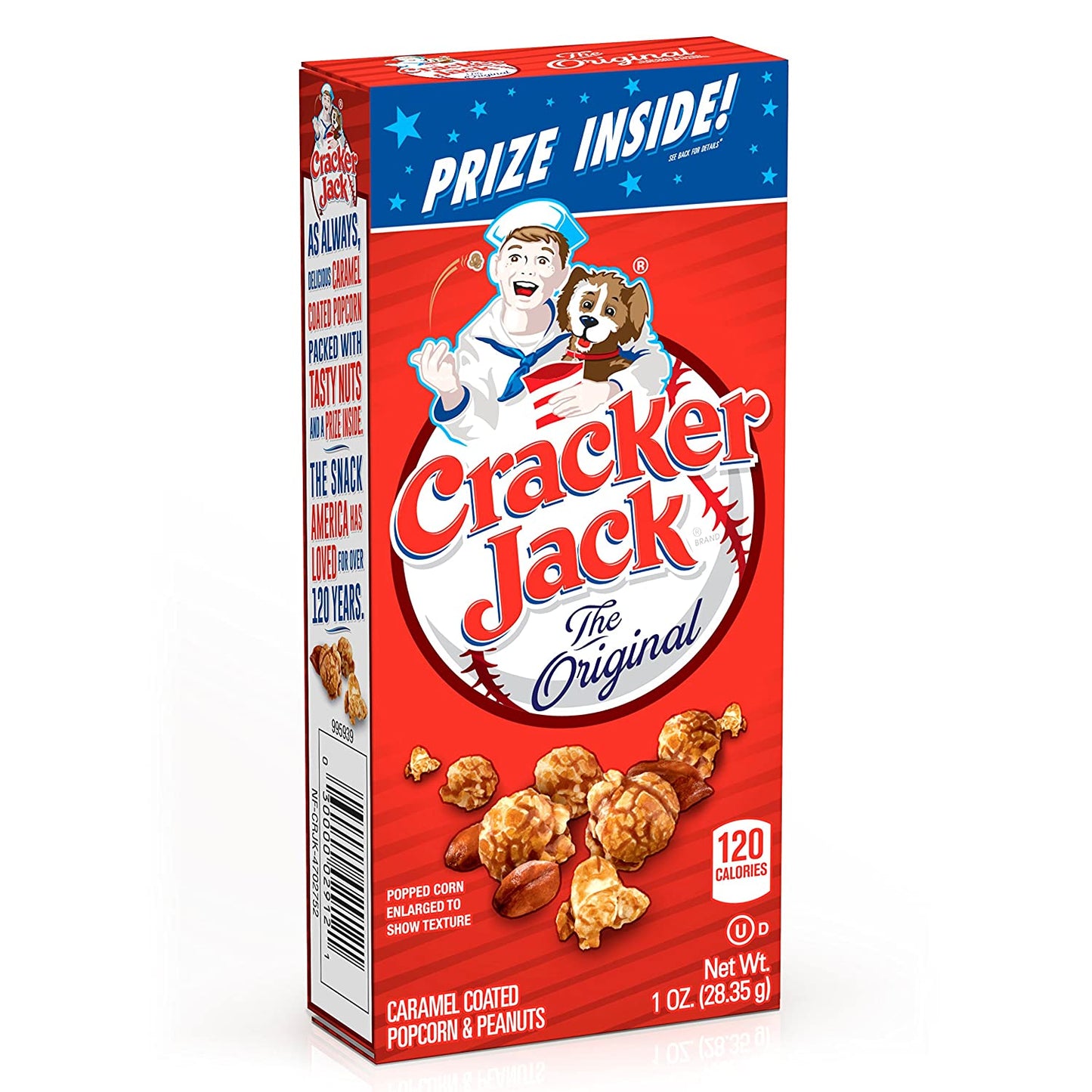 Cracker Jack Original Singles, 1 Ounce (Pack of 25) - Wholesale