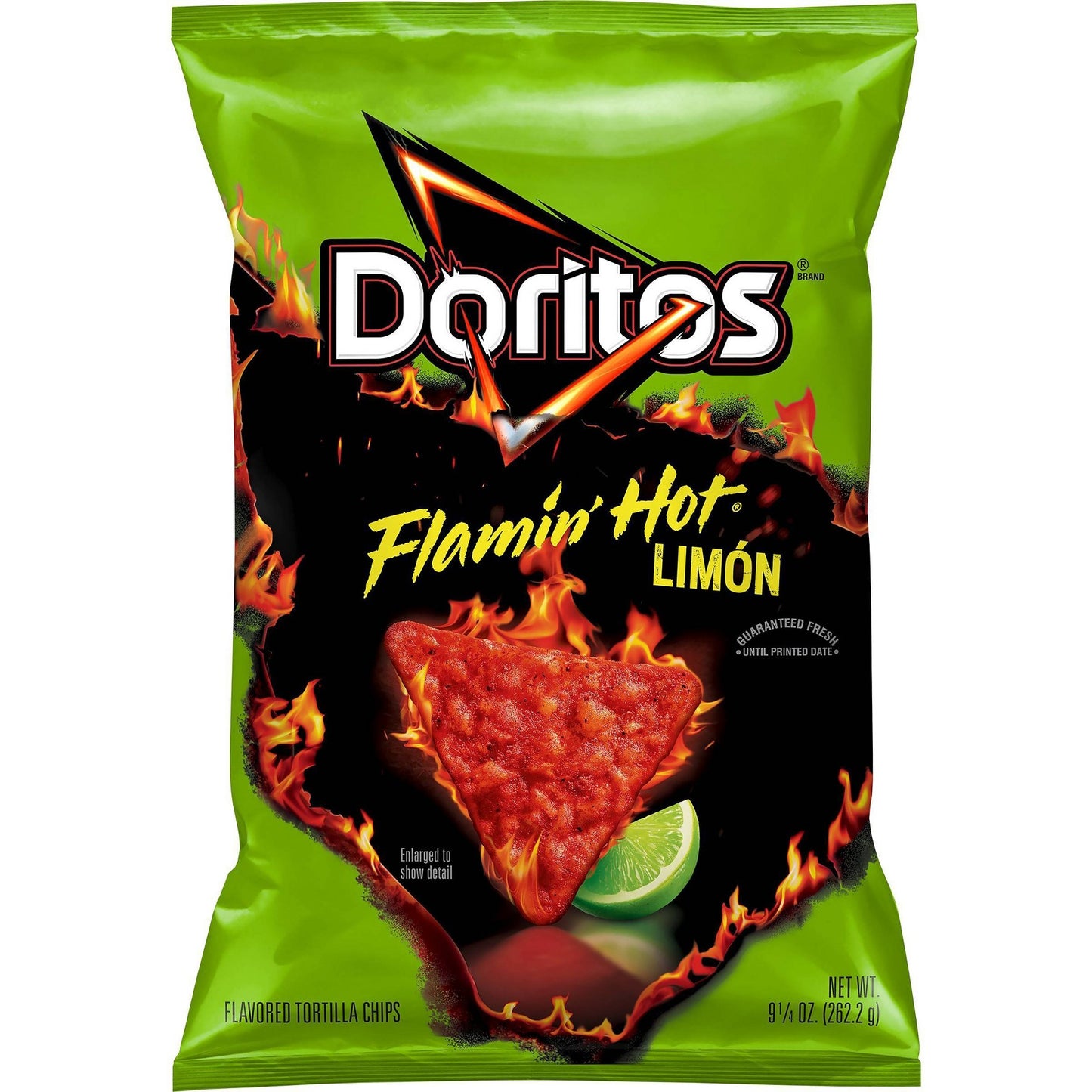 Doritos Flamin Hot Limon - 9.75 - RARE EXOTIC CHIPS