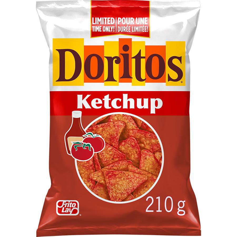 Doritos Ketchup Tortilla Chips 210 g - LIMITED EDITION