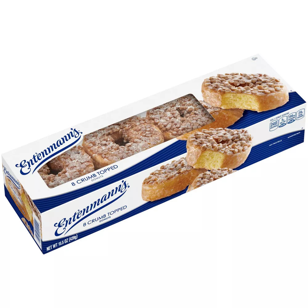 Entenmann's Crumb Donuts - 16oz