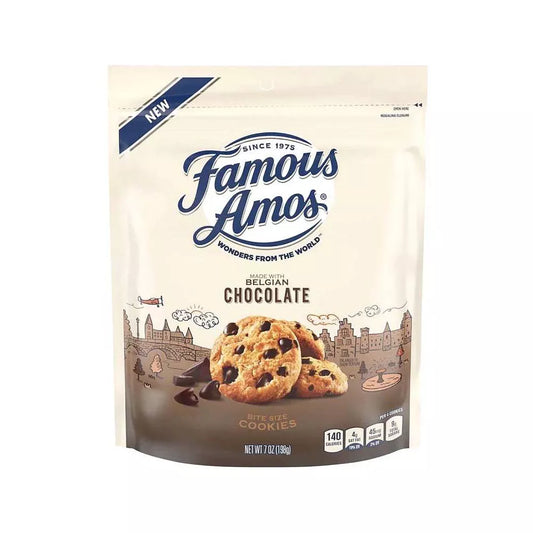 Famous Amos Belgian Chocolate Chip Cookies - 7oz