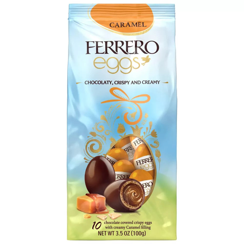 Ferrero Rocher Easter Caramel Eggs - 3.5oz/10ct