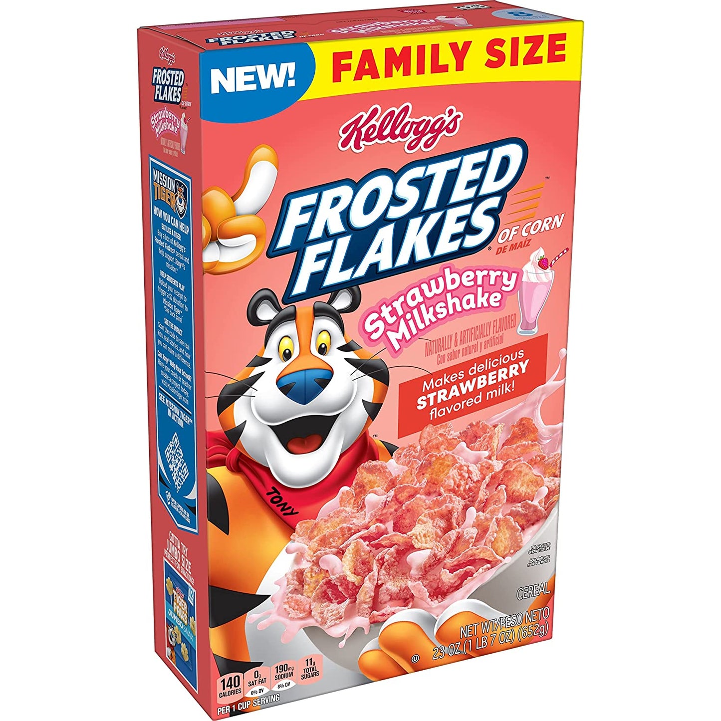 Frosted Flakes Strawberry Milkshake - 23.0oz - Kellogg's