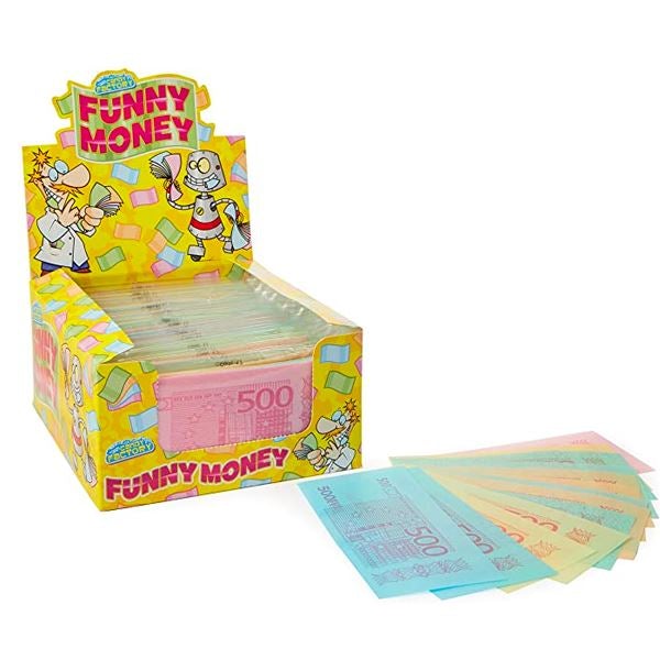 Funny Money Edible Paper Money Candy British