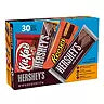 HERSHEY'S, KIT KAT and REESE'S Assorted Milk Chocolate Candy Bars, Fundraise, Individually Wrapped, Bulk Variety Pack (45 oz., 30 ct.)