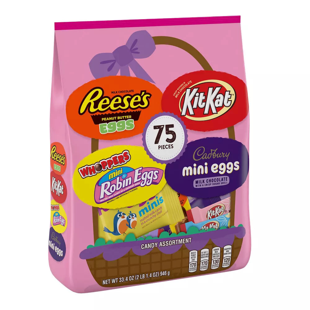Hershey's Easter Assorted Chocolate Variety Pack - 33.4oz/75ct
