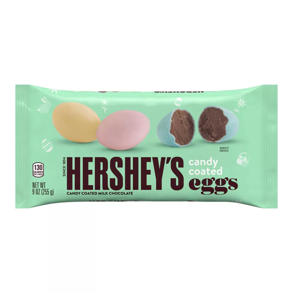 Hershey's Easter Candy Coated Milk Chocolate Eggs - 9oz