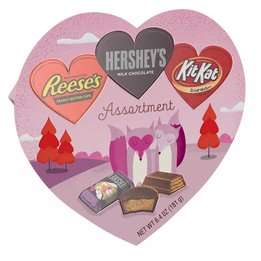 Hershey's, Reese's and Kit Kat Valentine's Assortment - 6.4oz