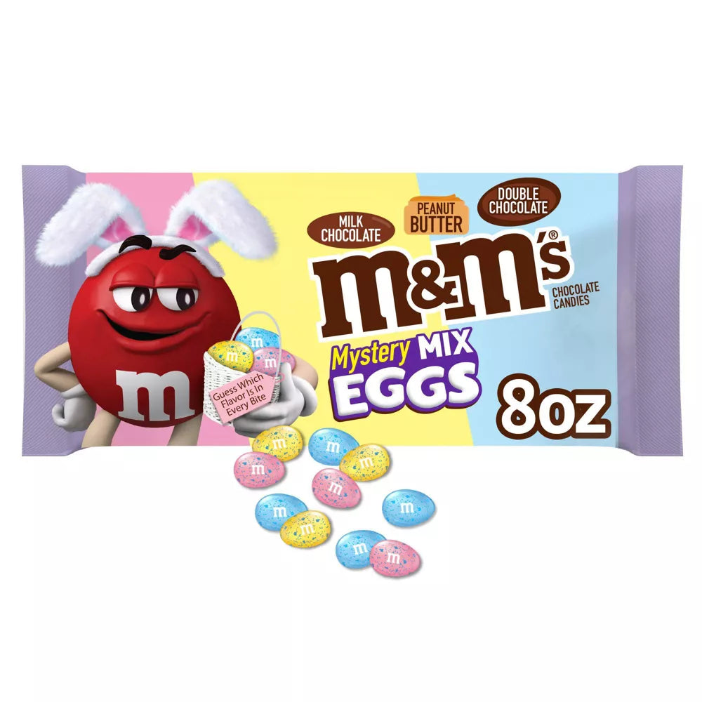 M&M'S Mystery Mix Speckled Eggs Chocolate Easter Candy - RARE