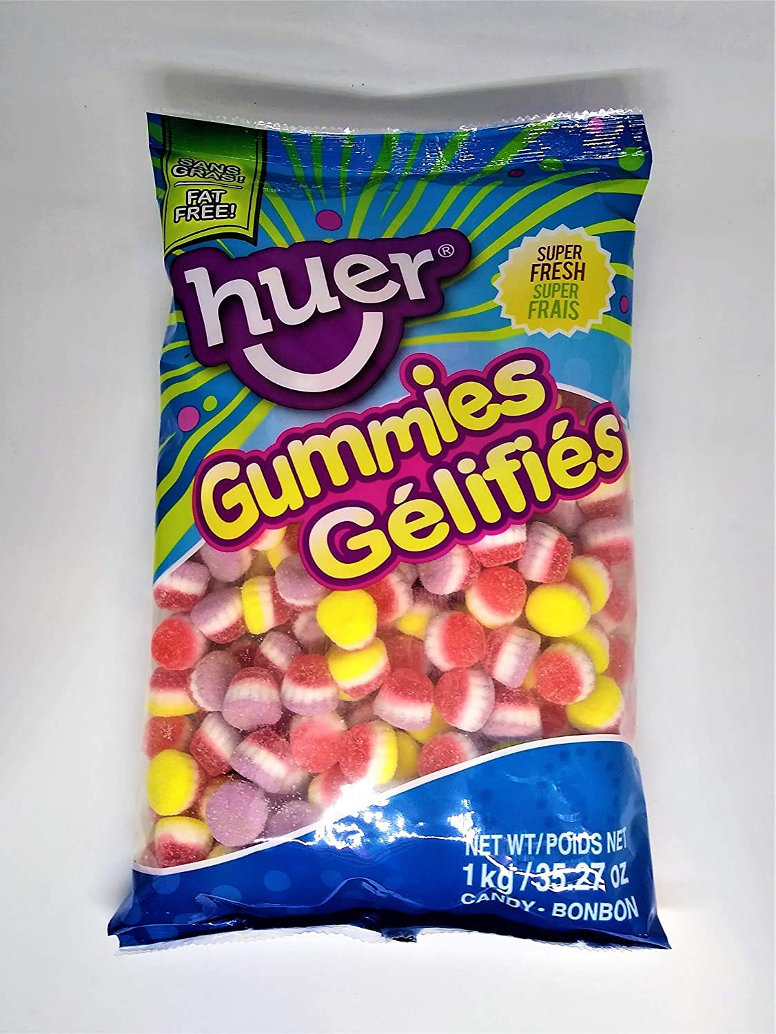 Huer Gummy Candy Cup Cakes, 1kg/2.2lb