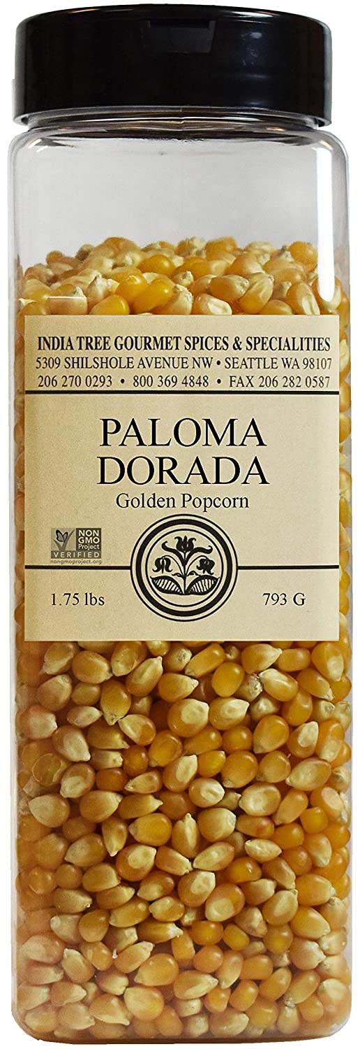 India Tree Paloma Dorada Popcorn, Pantry Pak, 1.75 Lb