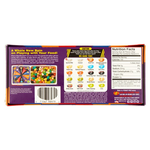 Jelly Belly BeanBoozled Jelly Beans, 20 Assorted Flavors, 3.5 oz Theater Box RARE