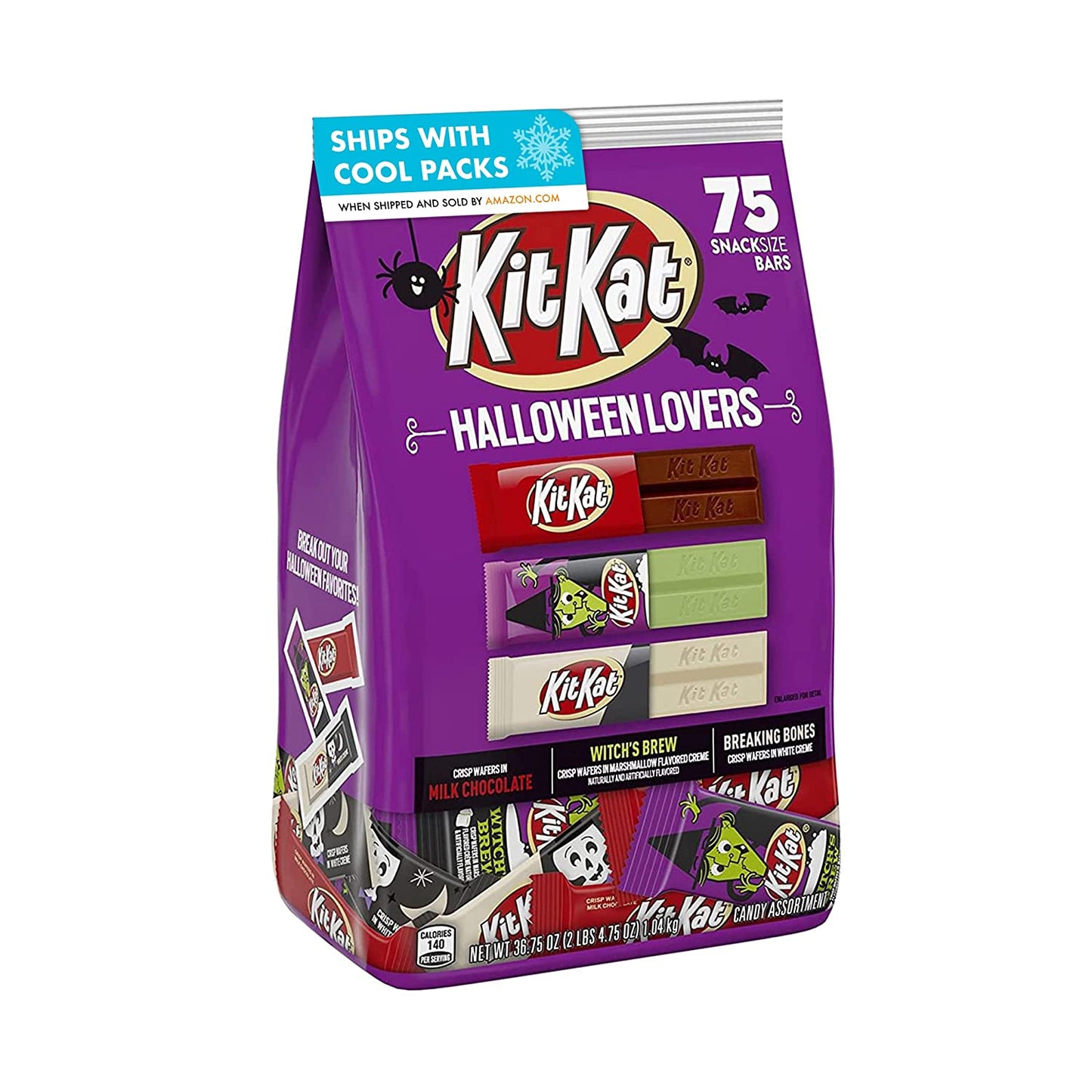KIT KAT Halloween Lovers Assorted Milk Chocolate and Creme Snack