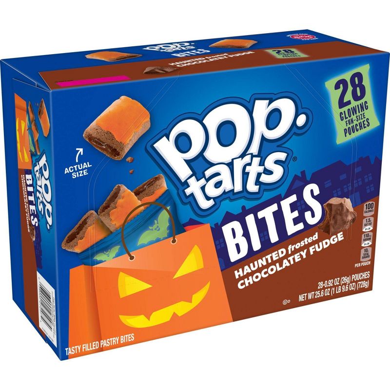 Kellogg's Pop Tarts Bites Freaky Frosted Chocolatey Fudge - 28ct - Wholesale