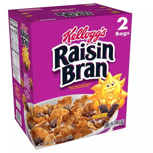 Kellogg's Raisin Bran Breakfast Cereal (2 pk.)