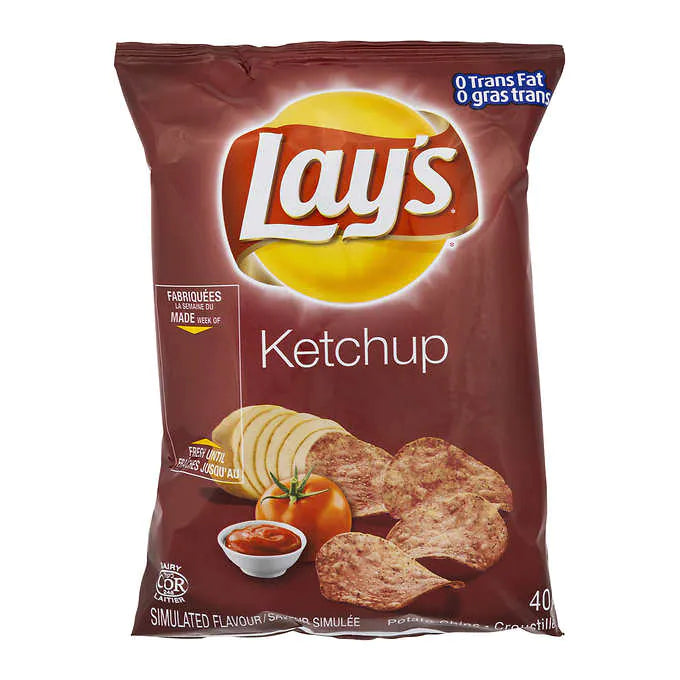 Lay’s Ketchup Potato Chips 40 × 40 g - Wholesale