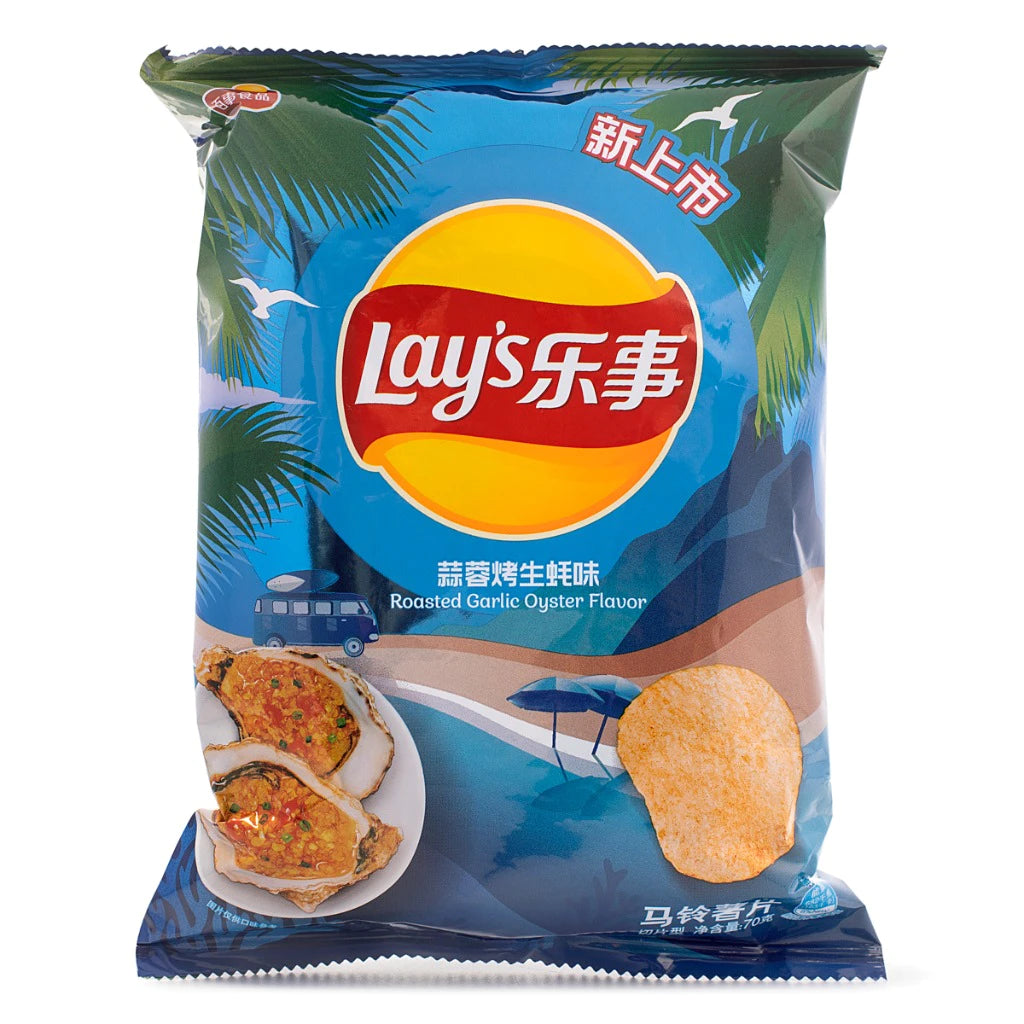 Lay's Potato Chips Garlic Oyster Flavor 70 g