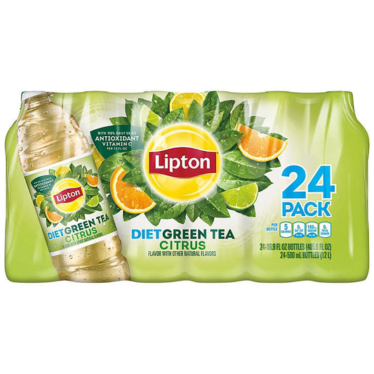 Lipton Diet Green Tea Citrus Iced Tea (16.9 oz., 24 pk)