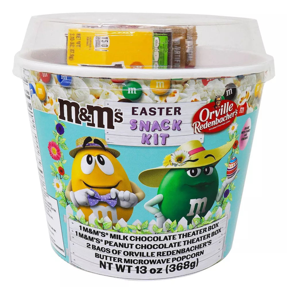 M&M's Easter Gourmet Movie Bucket Variety Pack - 13oz - RARE Limited Edition