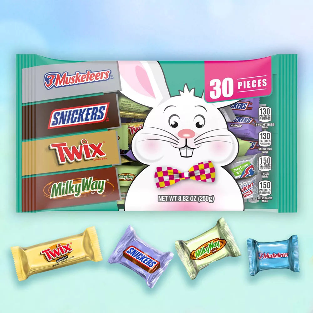Mars Easter Mixed Chocolate Minis Variety Pack - 9.5oz/30ct