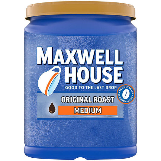 Maxwell House Original Roast Ground Coffee (48 oz.)