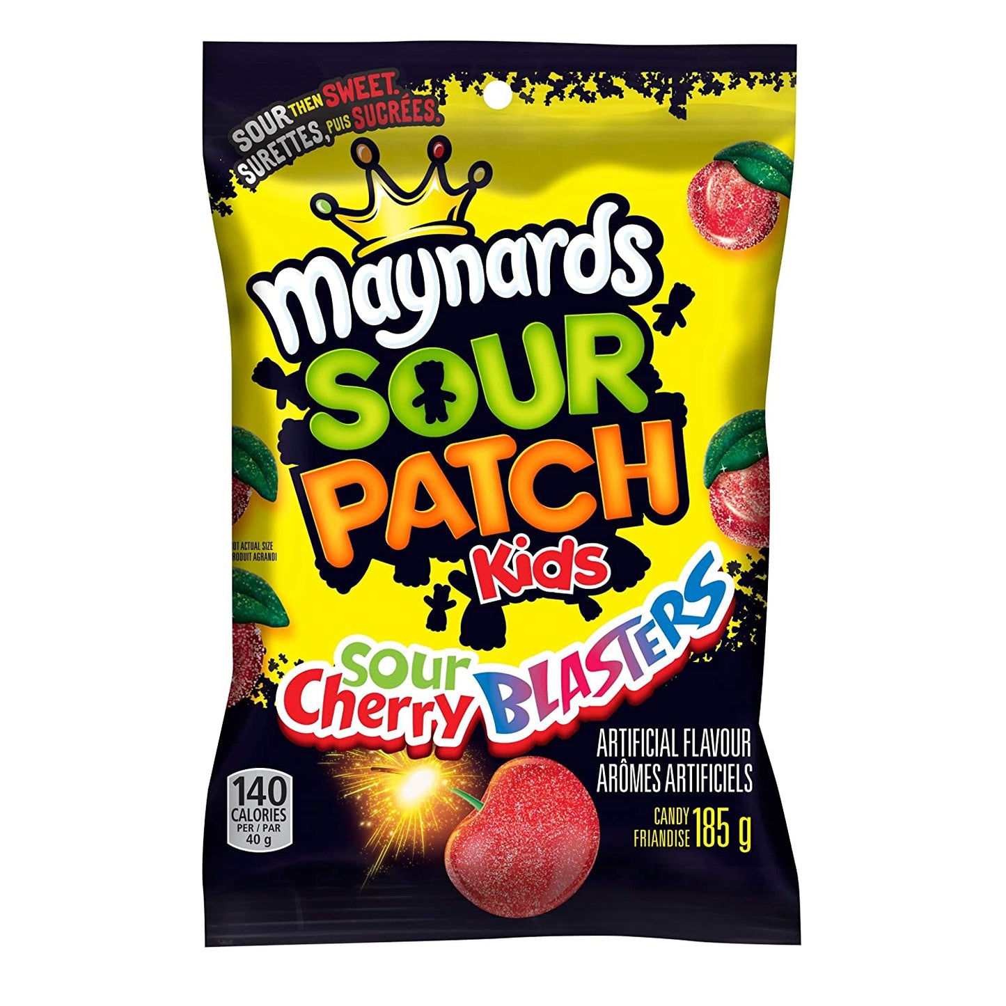 Maynards Sour Patch Kids Sour Cherry Blasters - 185g - Canada