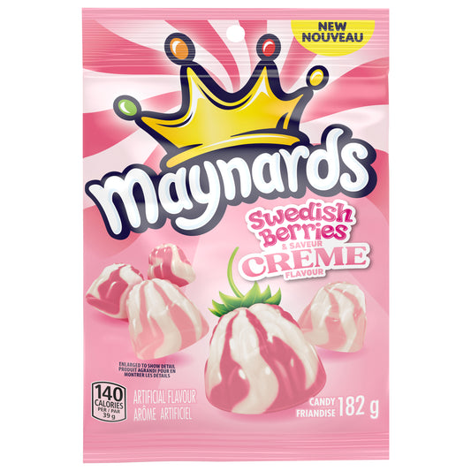 Maynards Swedish Berries & Creme - 182g