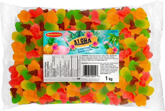 McCormicks - Aloha - Gummies - Bulk Candy, 1 Kilogram