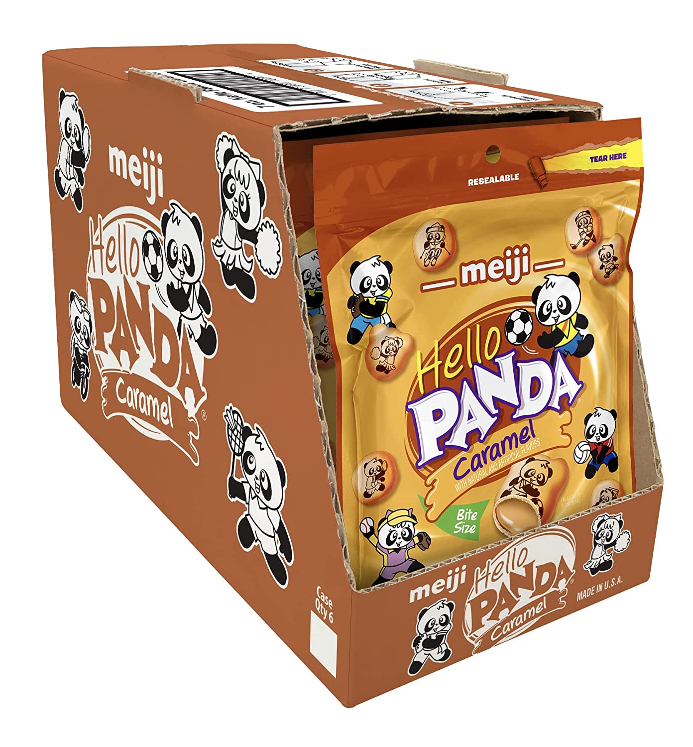 Hello Panda Caramel Pouch - 7oz