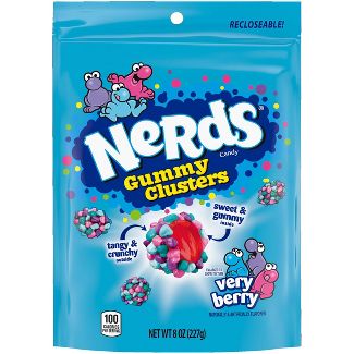 Nerds Gummy Clusters - 8oz - Rare - Recloseable! - Family Size