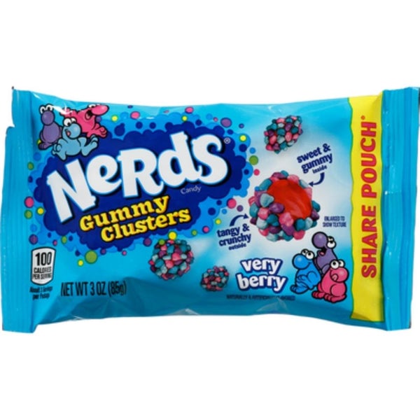 Nerds Gummy Clusters Very Berry - 3 oz
