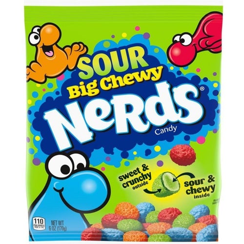 Nerds Sour Big Chewy Candy - 6oz - Sweet & Crunchy