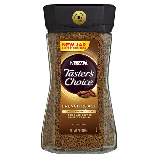 Nescafe Taster's Choice Instant Coffee, French Medium Roast - 7oz