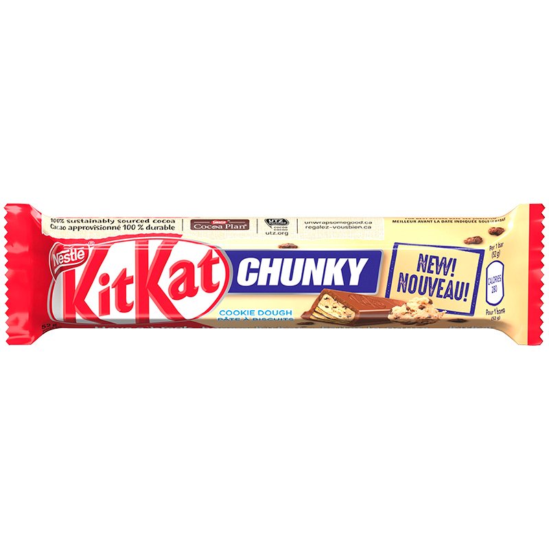 Nestle KitKat Chunky - Cookie Dough - 52g x 36 bars