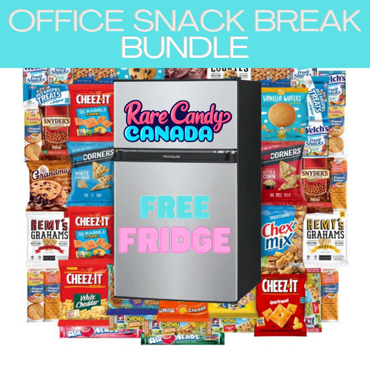 Office Snack Bundle - Complete Candy, Chocolate, Drinks, Chips & More - Exotic & Rare