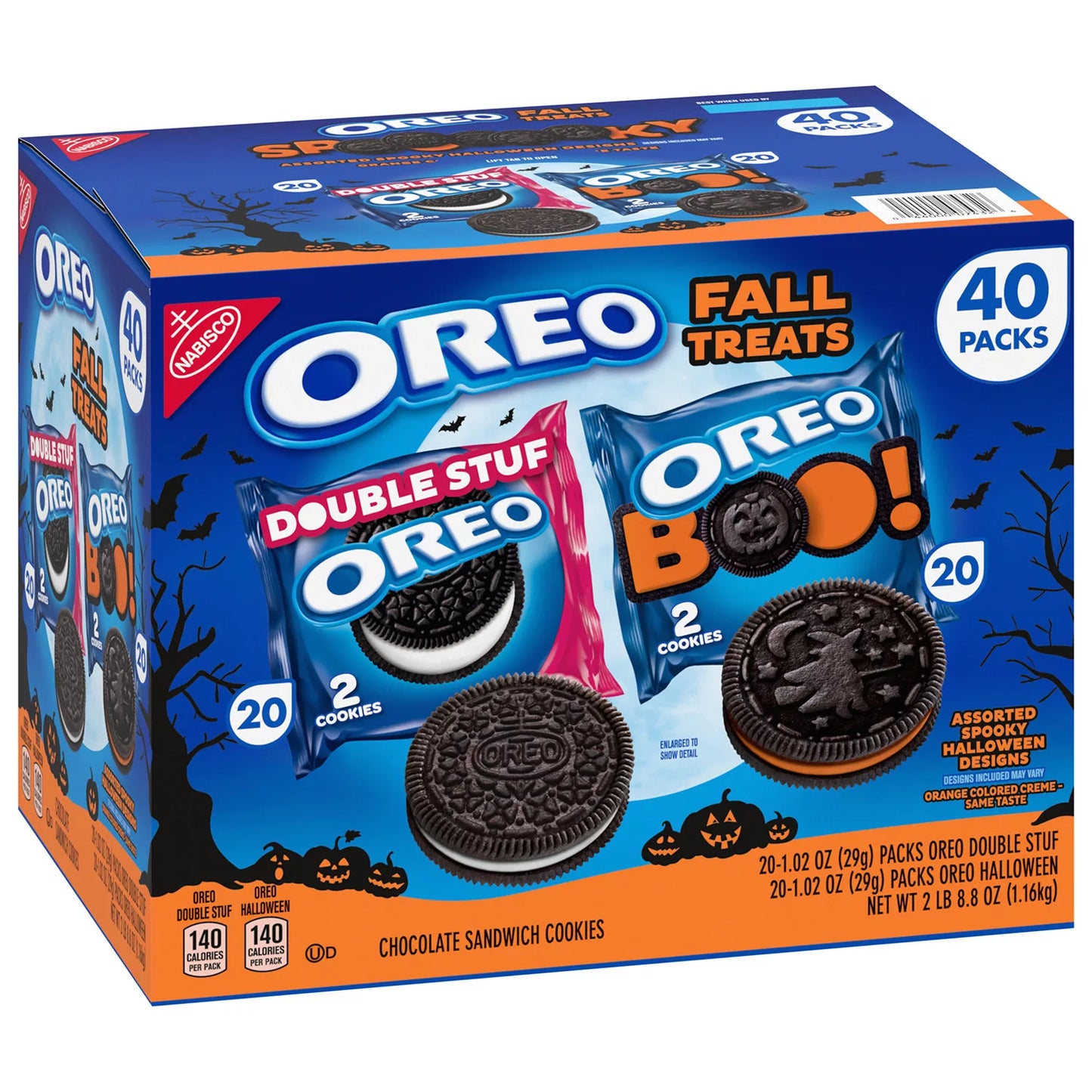 OREO Halloween Treats Variety Pack Sandwich Cookies (30 pk.) 2023 Limited Edition