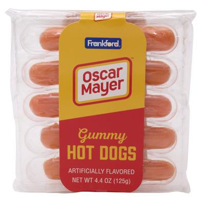 Oscar Mayer Gummy Hot Dog 5 Pack