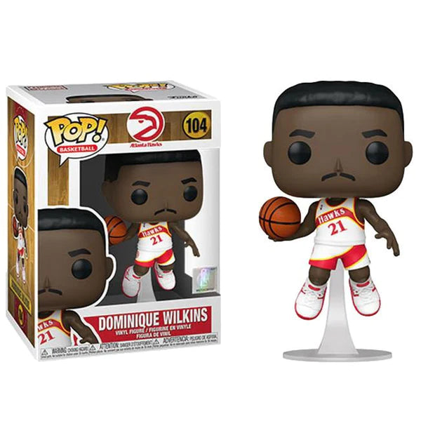 Funko POP! Basketball Hawks - Dominique Wilkins (Home)